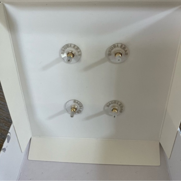 NIB BaubleBar Pixar Disney Toy Story Slinky‎ Dog Double Piercing Chain Earrings - Picture 5 of 5